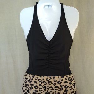 Calvin Klein Halter One-Piece Swimsuit, Size 8